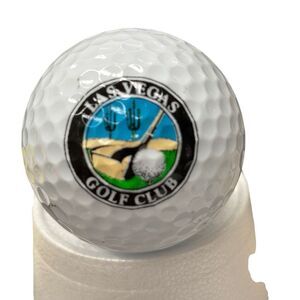 Las Vegas Golf Club Logo Pro USA Golf Ball